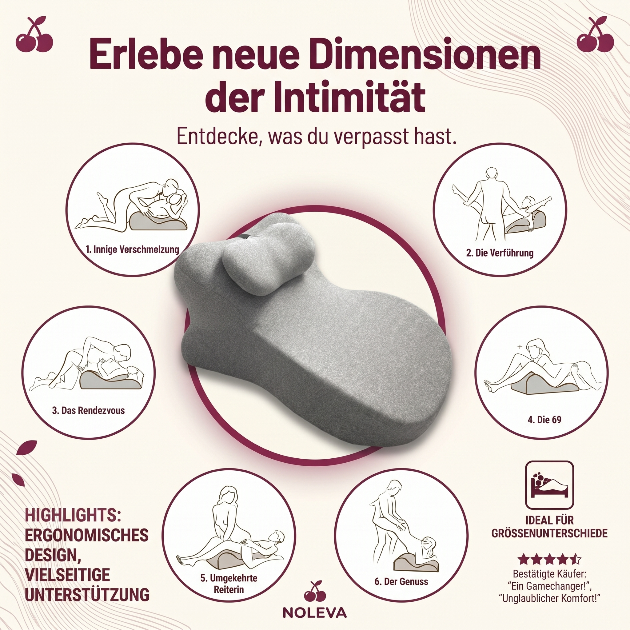 NOLEVA® - Mehr Intimität ab der ersten Nacht