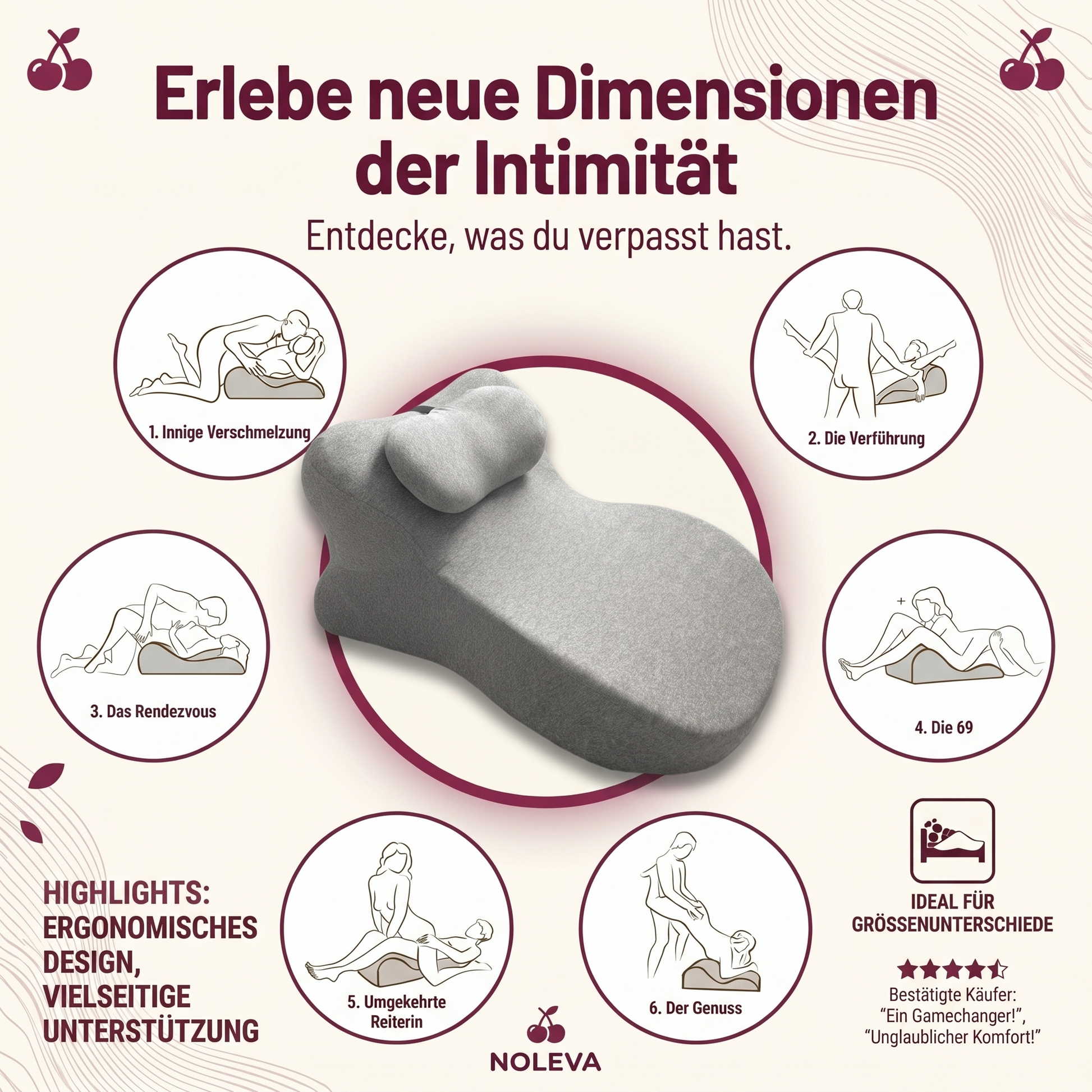 NOLEVA® - Mehr Intimität ab der ersten Nacht