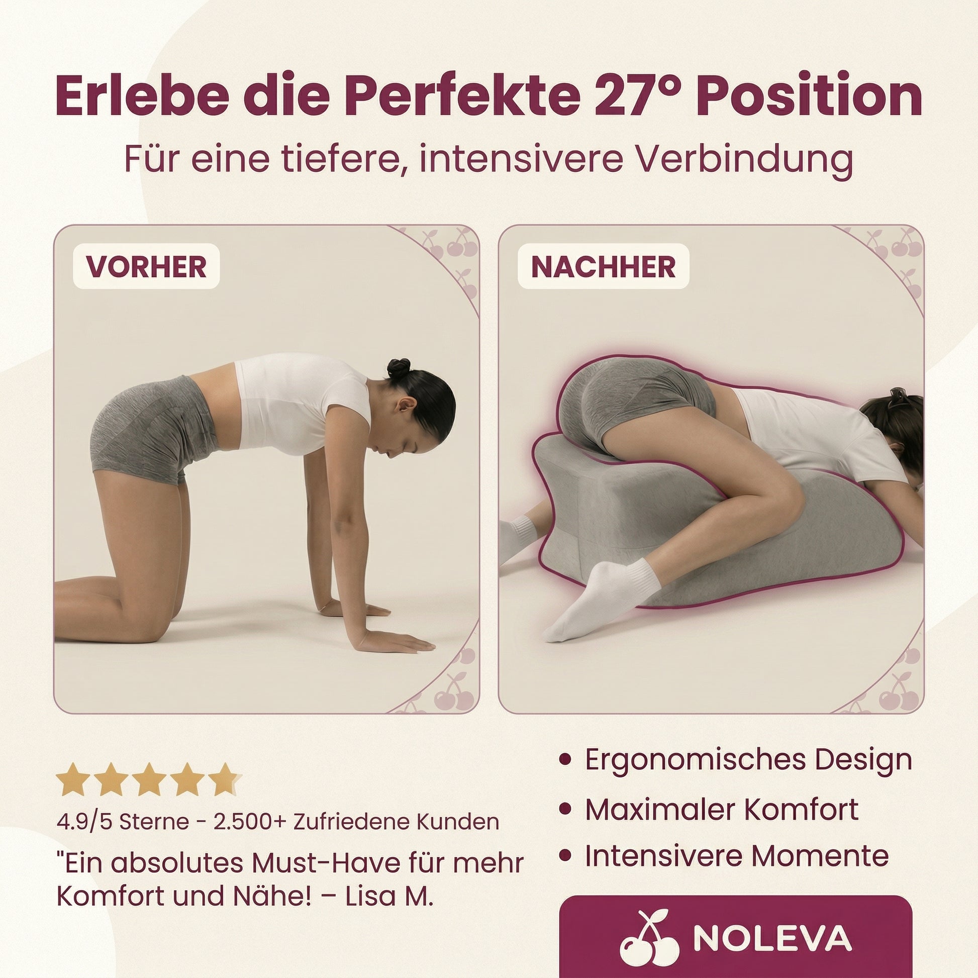 NOLEVA® - Mehr Intimität ab der ersten Nacht